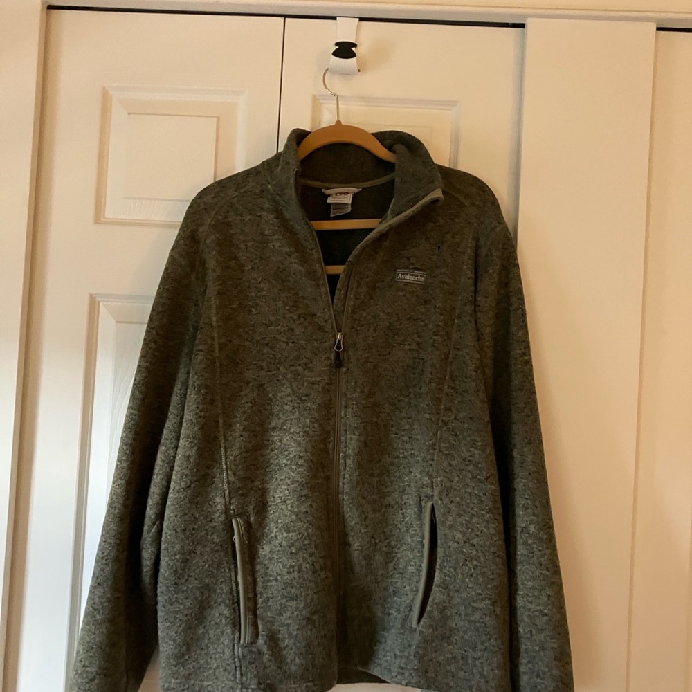 Men's Grayish Green Columbia Sweater
